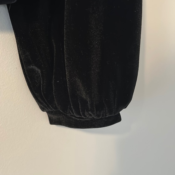 Velvet long sleeve body suit - Picture 3 of 3